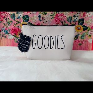 Rae Dunn GOODIES small cosmetic pouch